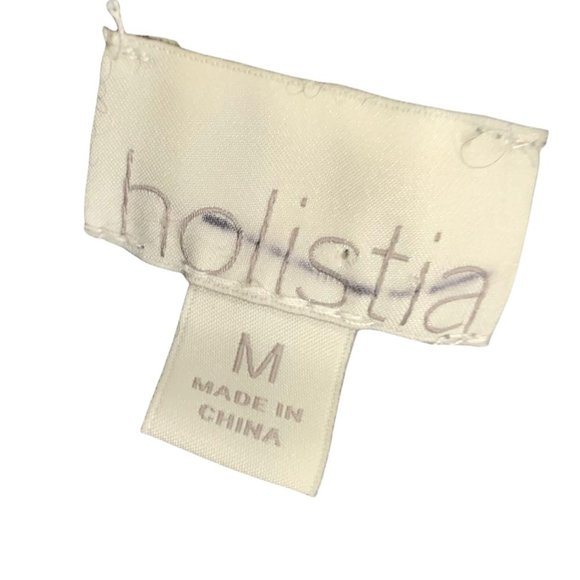 Holistia Alpaca Blend Sleeveless Asymmetrical Zip Up Vest Medium - Picture 3 of 6